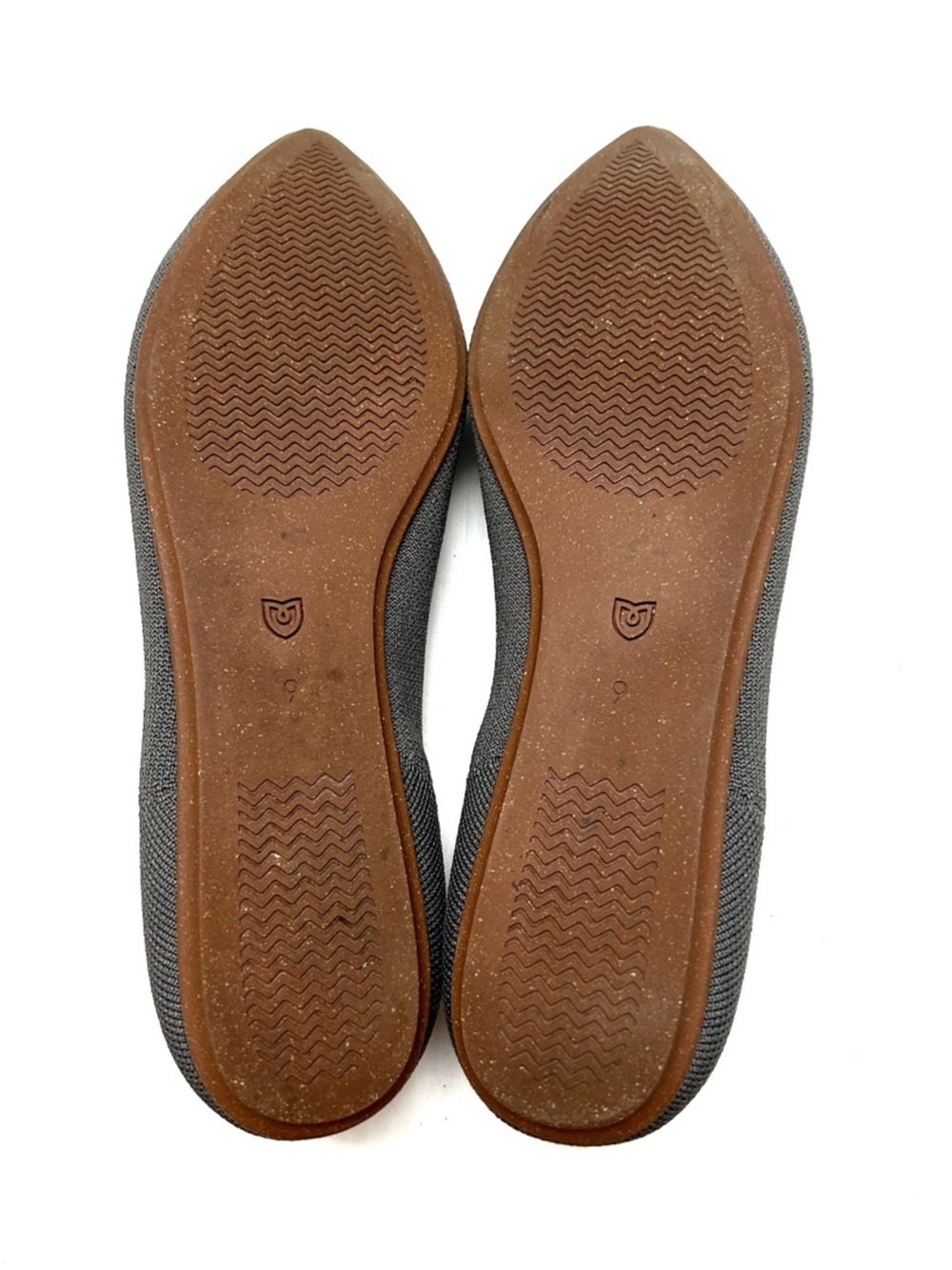 Rothy’s The Point pointed toe flats dark gray classic size 9 - Picture 7 of 7